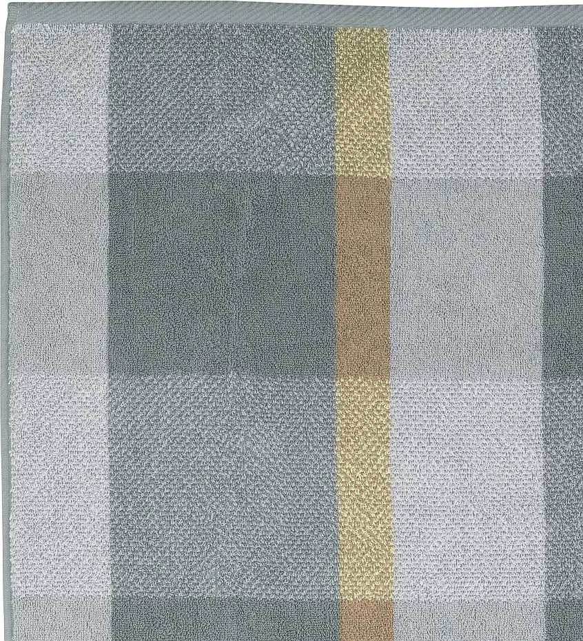 Kela Ručník LADESSA 50x100 cm, šedý/béžový 