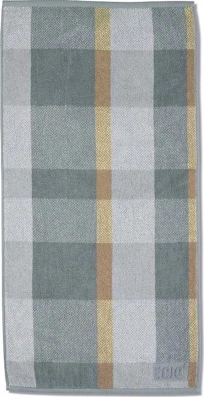 Kela Ručník LADESSA 50x100 cm, šedý/béžový 