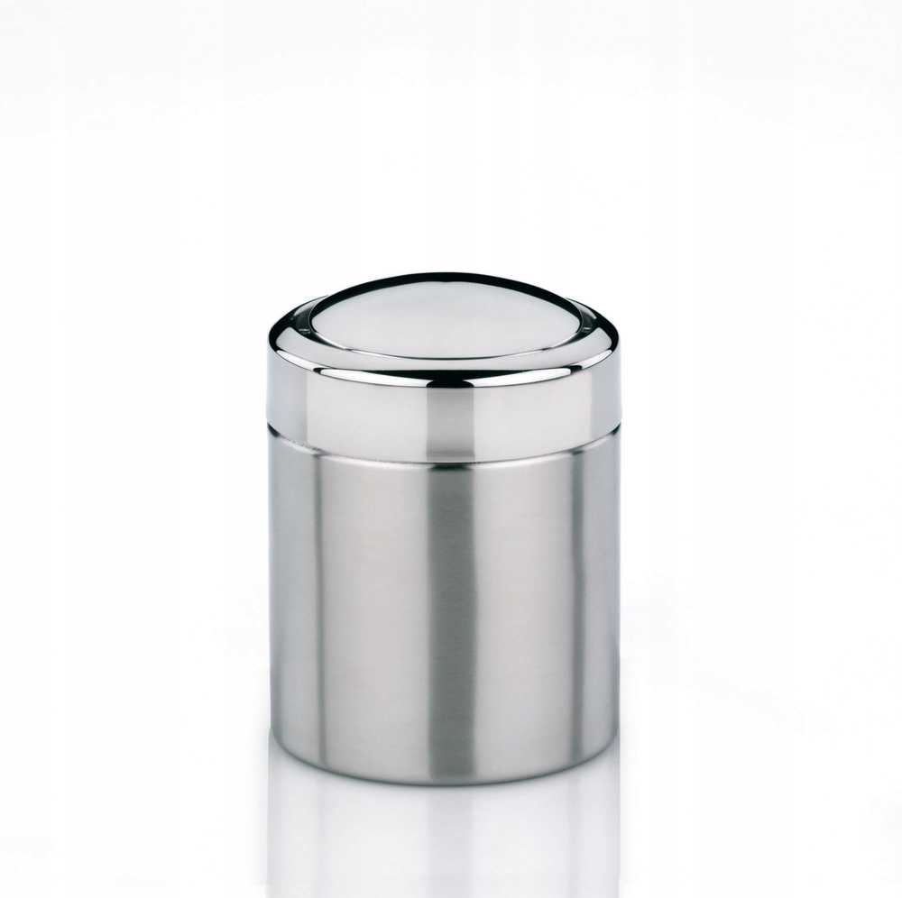 Kela Kosmetický koš ANO 1,5L nerez stříbrný 