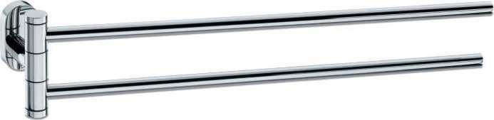 Kela Držák na ručníky dvojitý LUCIDO nerez 43x5x9cm 