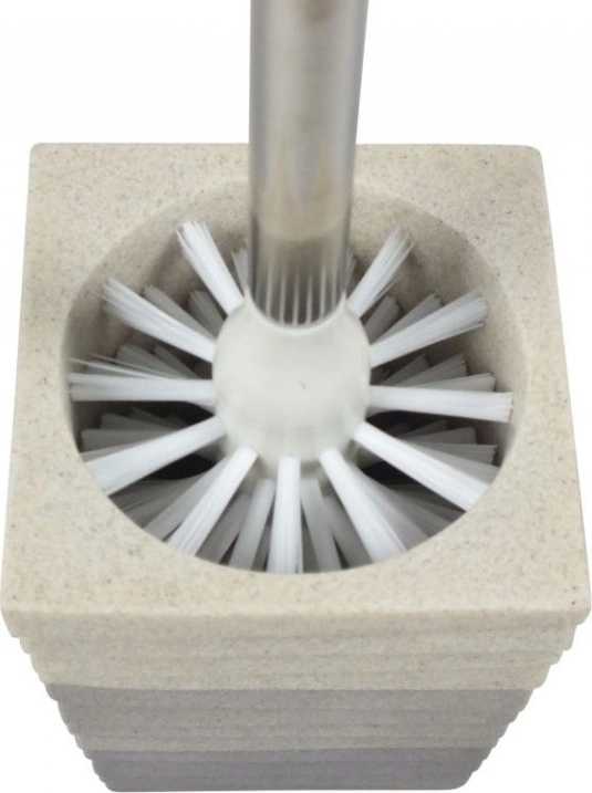 Kela WC set VALURA poly, šedá 10x10x43cm 