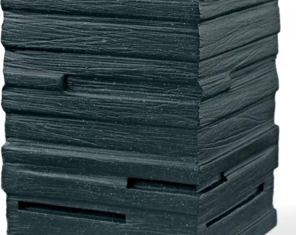 Kela WC sada POSIDON, poly, černý 