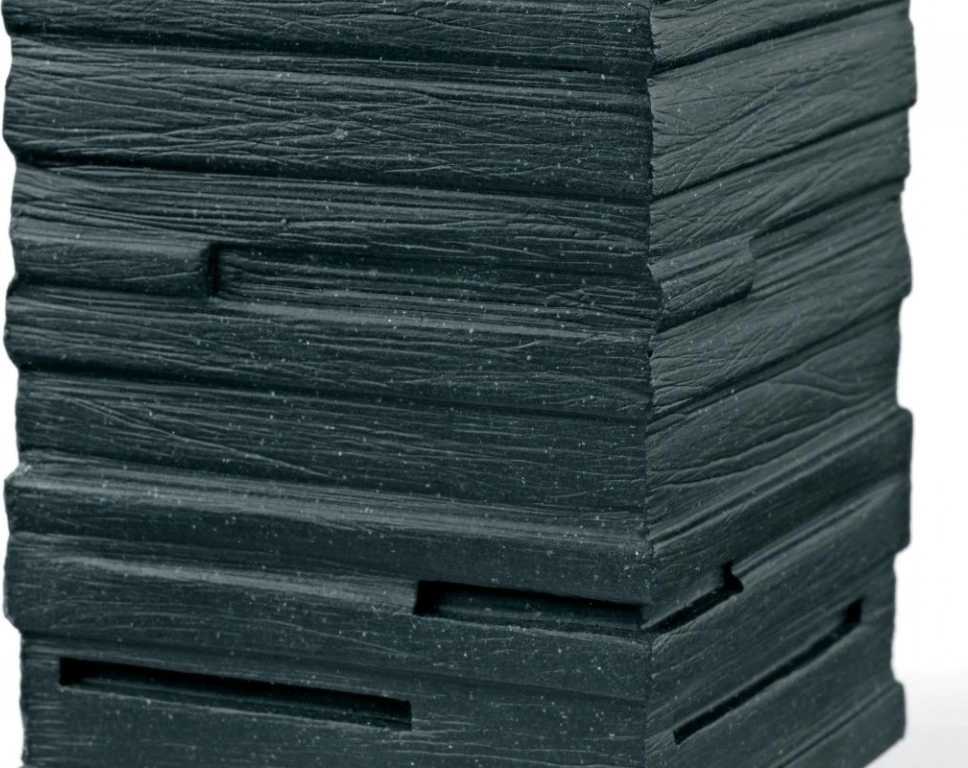 Kela WC sada POSIDON, poly, černý 