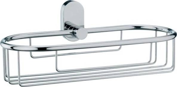 Kela Polička LUCIDO ušlechtilá ocel 26x10,5x9,5cm