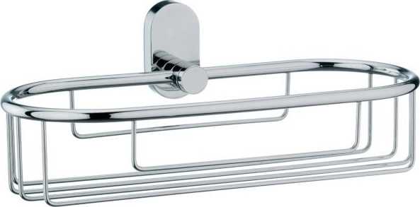 Kela Polička LUCIDO ušlechtilá ocel 26x10,5x9,5cm 