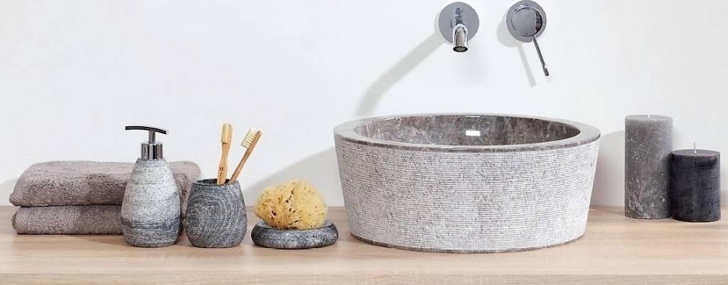 Kela Miska na mýdlo COSMOS mramor 