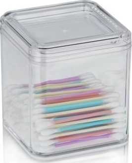 Kela Kosmetická dóza ELINA plast 9x9x10cm 