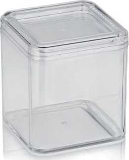 Kela Kosmetická dóza ELINA plast 9x9x10cm 