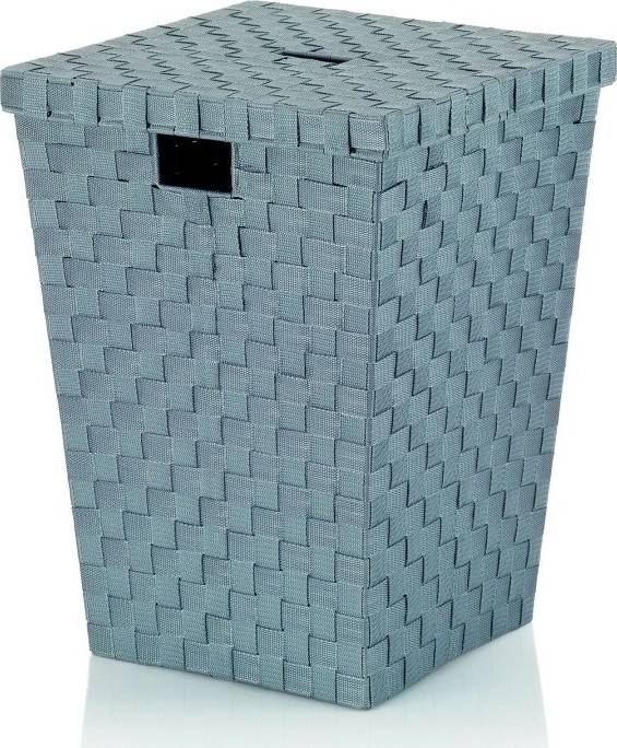 Kela Koš na prádlo Alvaro šedý, 40x40x52cm 