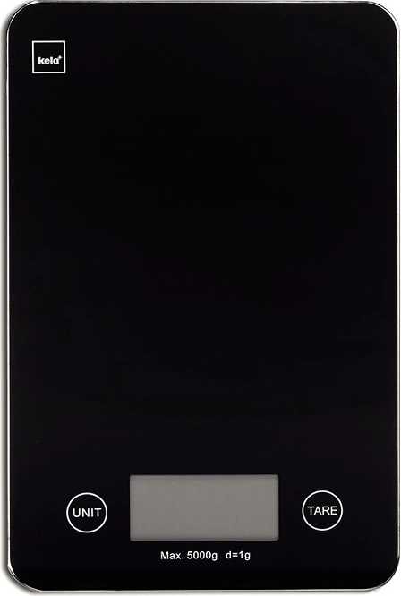 Kela Váha kuchyňská digitální 5 kg PINTA černá 