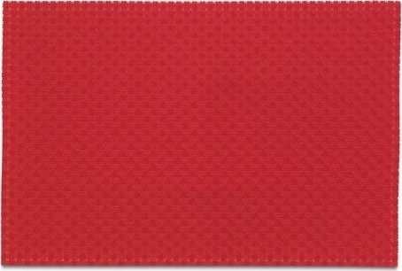 Kela Prostírání PLATO, polyvinyl, červené 45x30cm 