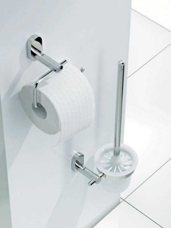 Kela WC set LUCIDO nerez 15x12x43cm