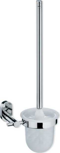 Kela WC set LUCIDO nerez 15x12x43cm