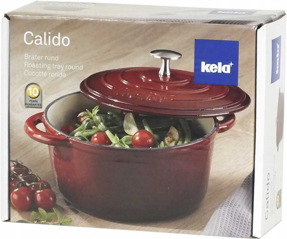 Kela Pekáč litinový s poklicí CALIDO 21 cm 