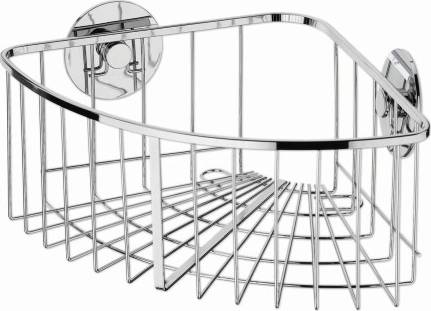 Kela Rohový nástěnný koš ARONA nerez 18,5 x 26 x 10 cm 