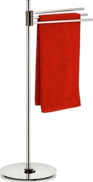 Kela Držák na ručníky SILVAN pochromovaný kov 30 x 90,5 cm 