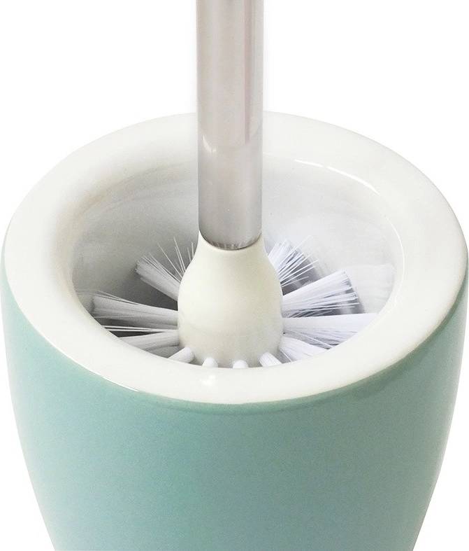 Kela WC štětka LINDANO keramika mentolová 45 cm
