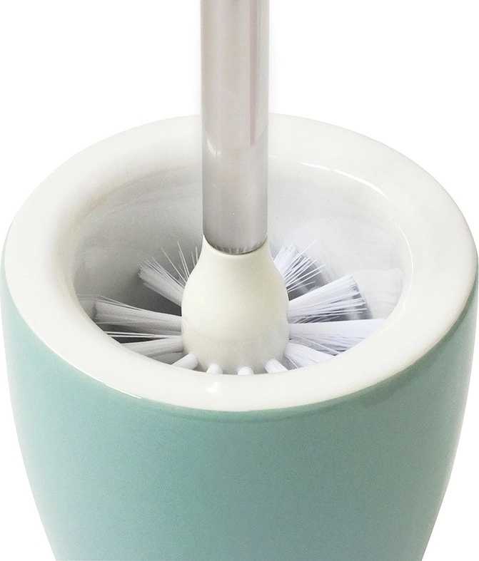 Kela WC štětka LINDANO keramika mentolová 45 cm 