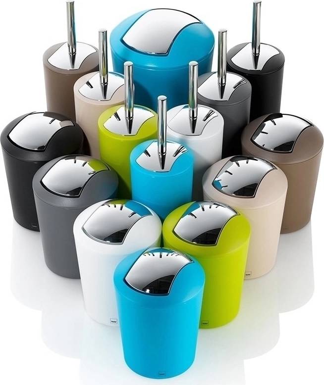 Kela WC štětka MARTA plast krémová 36,5 cm 