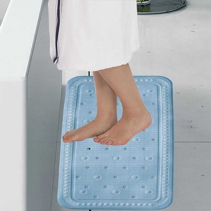 Kela Vanová podložka KRETA PVC modrá 72x36cm