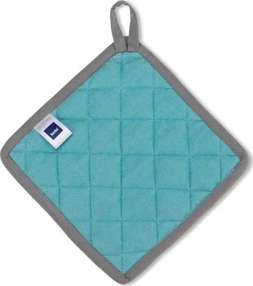 Kela Chňapka CARLA šedá/mentolová 20x20cm 