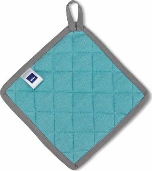 Kela Chňapka CARLA šedá/mentolová 20x20cm 