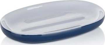 Kela Miska na mýdlo ISABELLA keramika tm.modrá 
