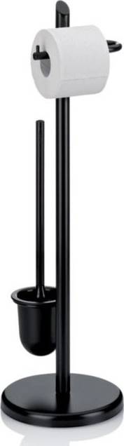 Kela Toaletní sada KEN kov černá 