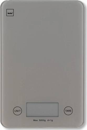 Kela Kuchyňská váha PINTA digitální šedá 5 kg 