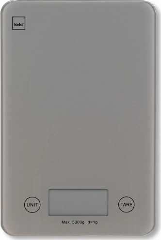 Kela Kuchyňská váha PINTA digitální šedá 5 kg 