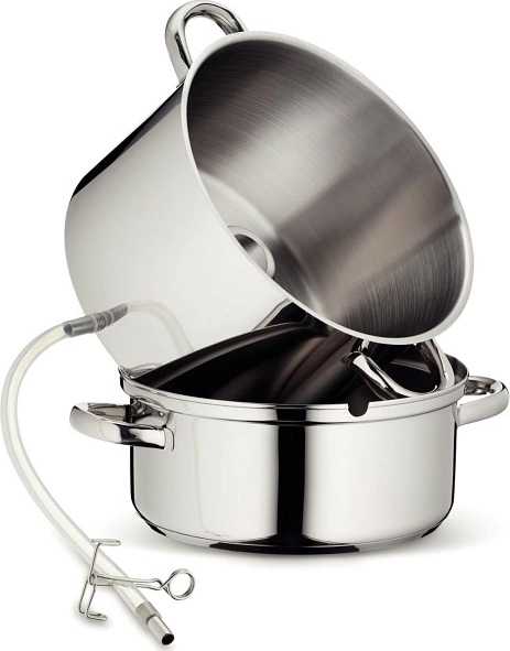 Kela Hrnec odšťavňovací nerez 18/10 FRUTTA 25 x 36 cm 