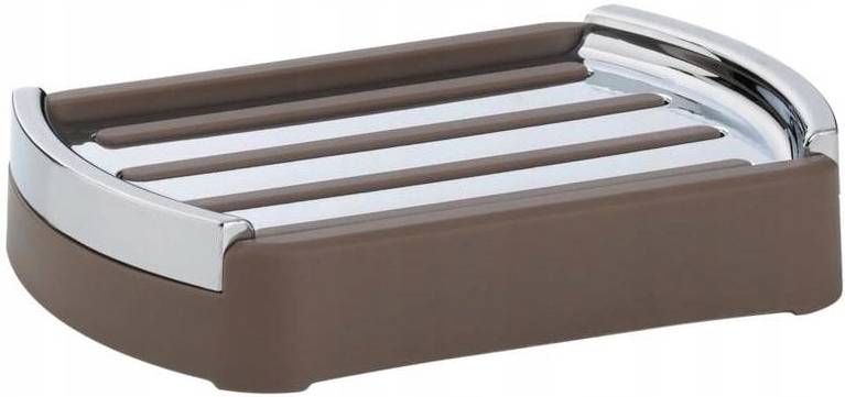 Kela Miska na mýdlo MARTA plast šedohnědá 