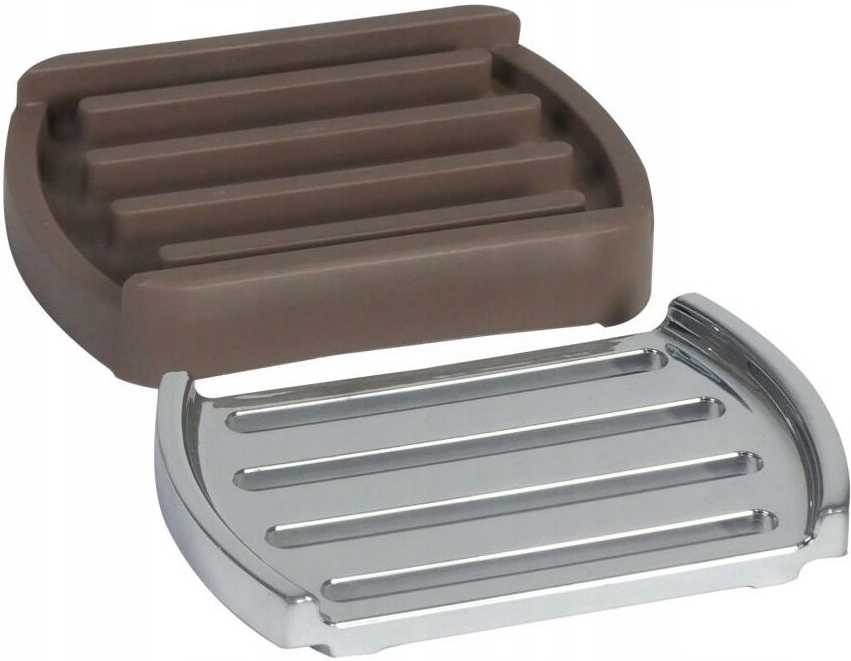 Kela Miska na mýdlo MARTA plast šedohnědá 