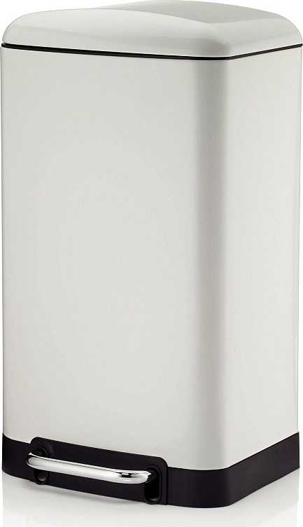Kela Odpadkový koš DAVINO 30 l bílá 