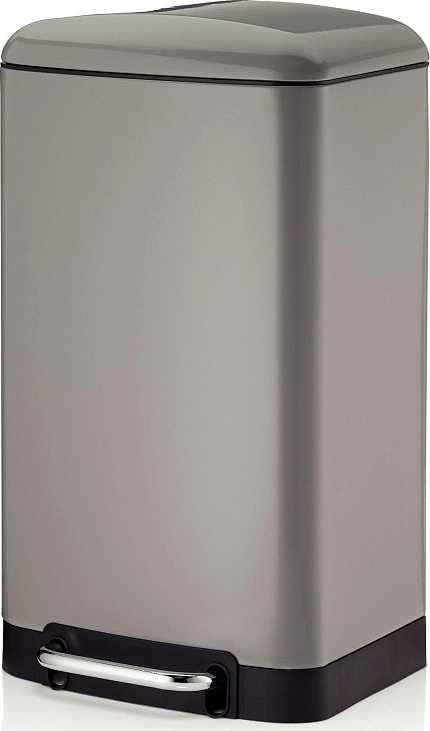Kela Odpadkový koš DAVINO 30 l sv.šedá 