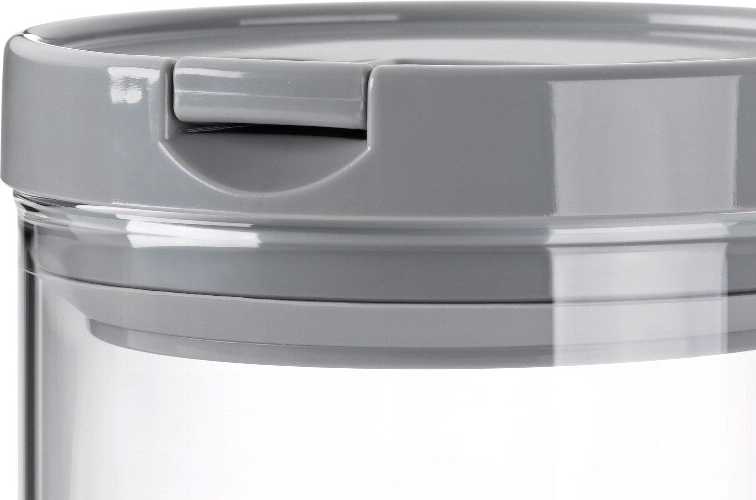 Kela Dóza ARIK skleněná bílá 1,2 l 