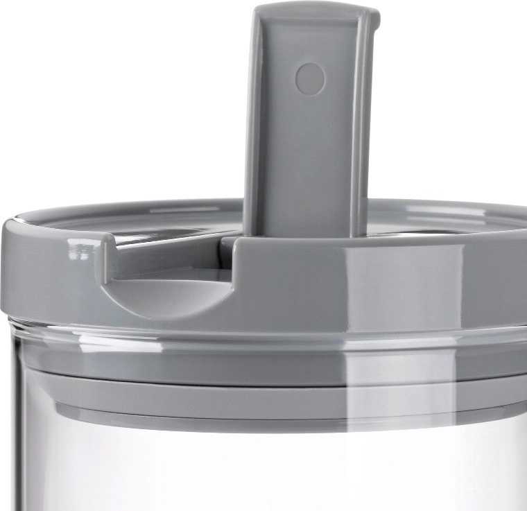 Kela Dóza ARIK skleněná bílá 1,2 l 