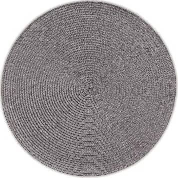 Kela Prostírání KIMYA PP-plastik sv.šedá H 0,2cm / Ř 38cm 