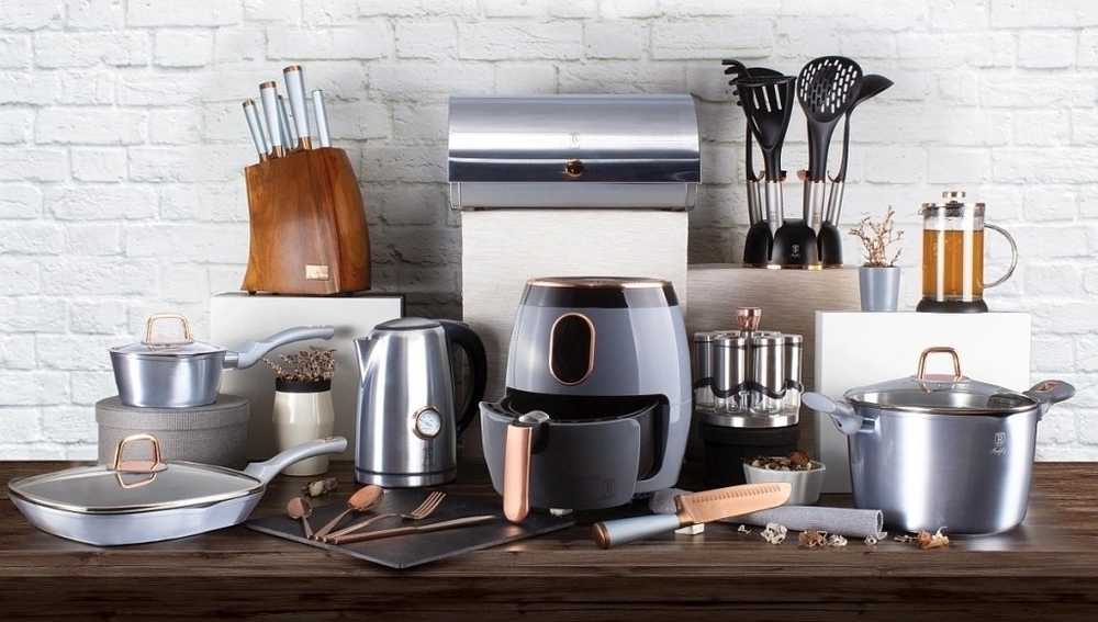 Berlingerhaus Sada nádobí s titanovým povrchem 10 ks Moonlight Edition