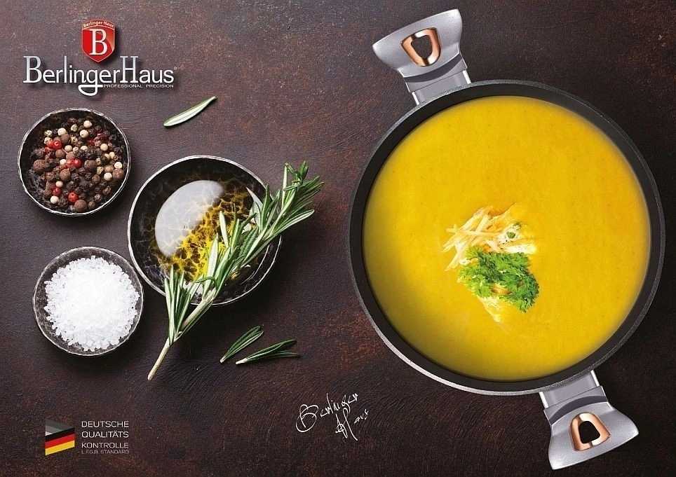 Berlingerhaus Sada nádobí s titanovým povrchem 10 ks Moonlight Edition