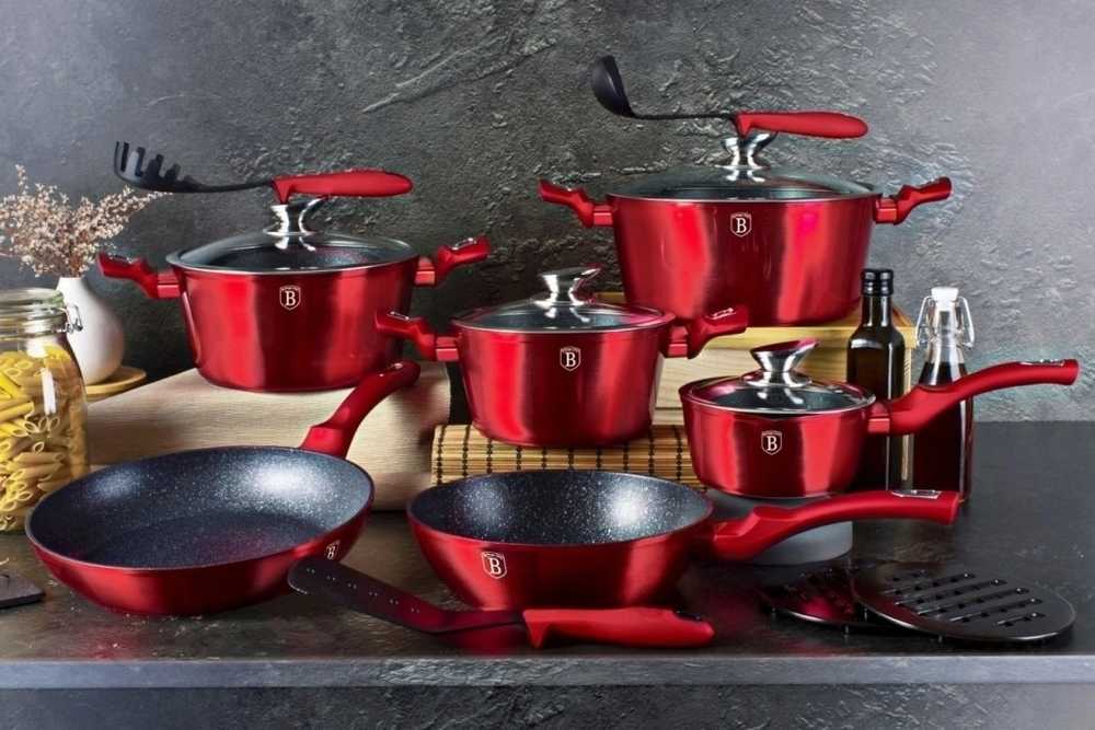 Berlingerhaus Metla šlehací Burgundy Metallic Line