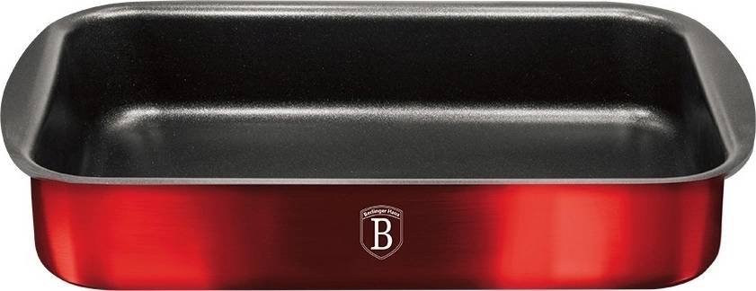 Berlingerhaus Pečící plech s titanovým povrchem Burgundy Metallic Line 40x28,5cm 