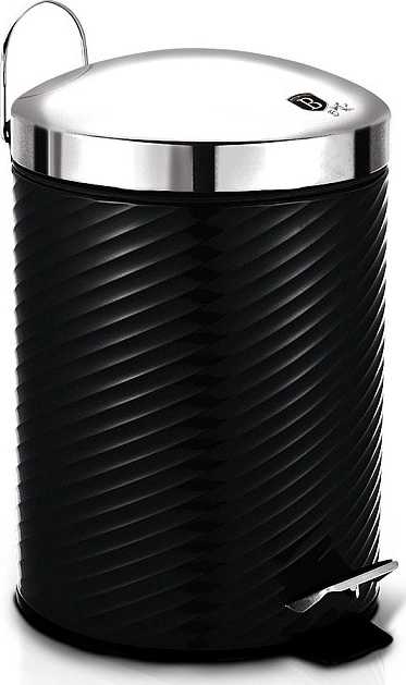 Berlingerhaus Koš odpadkový nerez 12 l Royal Black Collection 