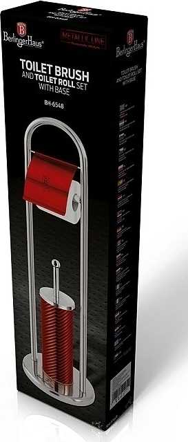 Berlingerhaus WC sada nerez Burgundy Metallic Line 80 cm 