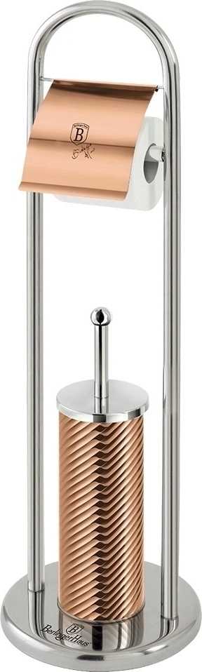 Berlingerhaus WC sada nerez Rosegold Metallic Line 80 cm 