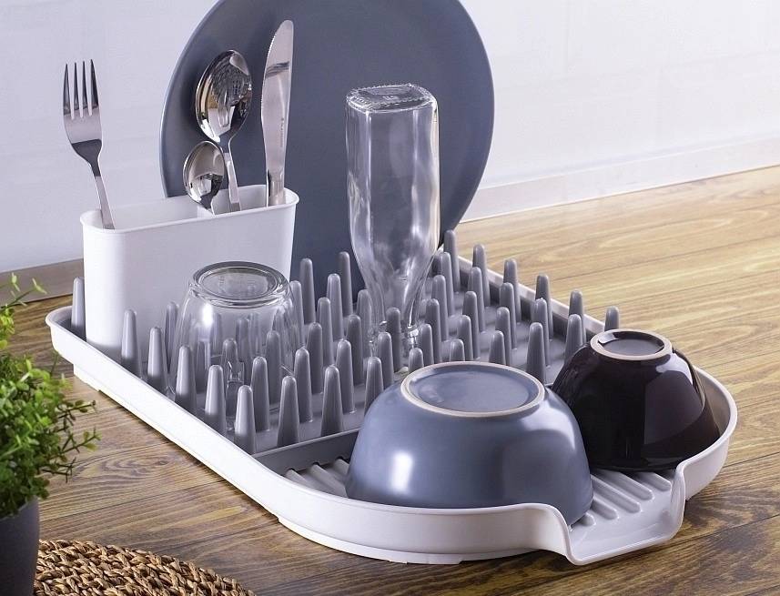 Blaumann Odkapávač na nádobí s držákem na příbory plast/silikon