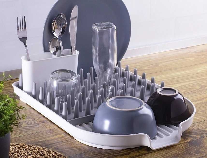 Blaumann Odkapávač na nádobí s držákem na příbory plast/silikon