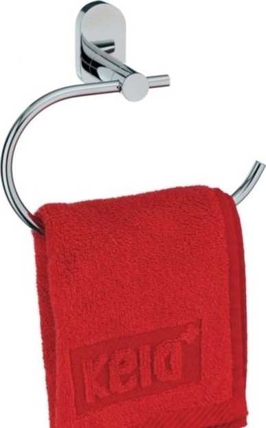 Kela Držák ručníku LUCIDO ušlechtilá ocel 18,5x10,5cm 