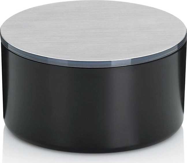 Kela Kosmetická dóza a zrcátko 2v1 TILDA černá