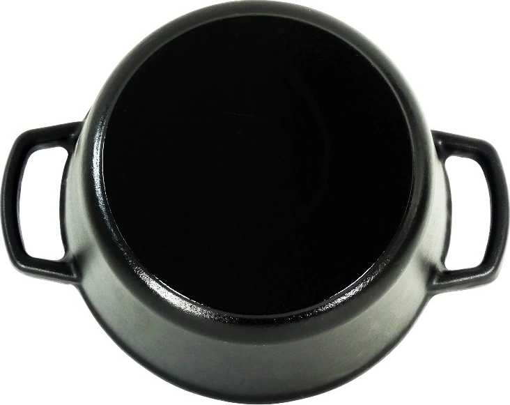 Kela Pekáč litinový s poklicí CALIDO 24 cm černá 